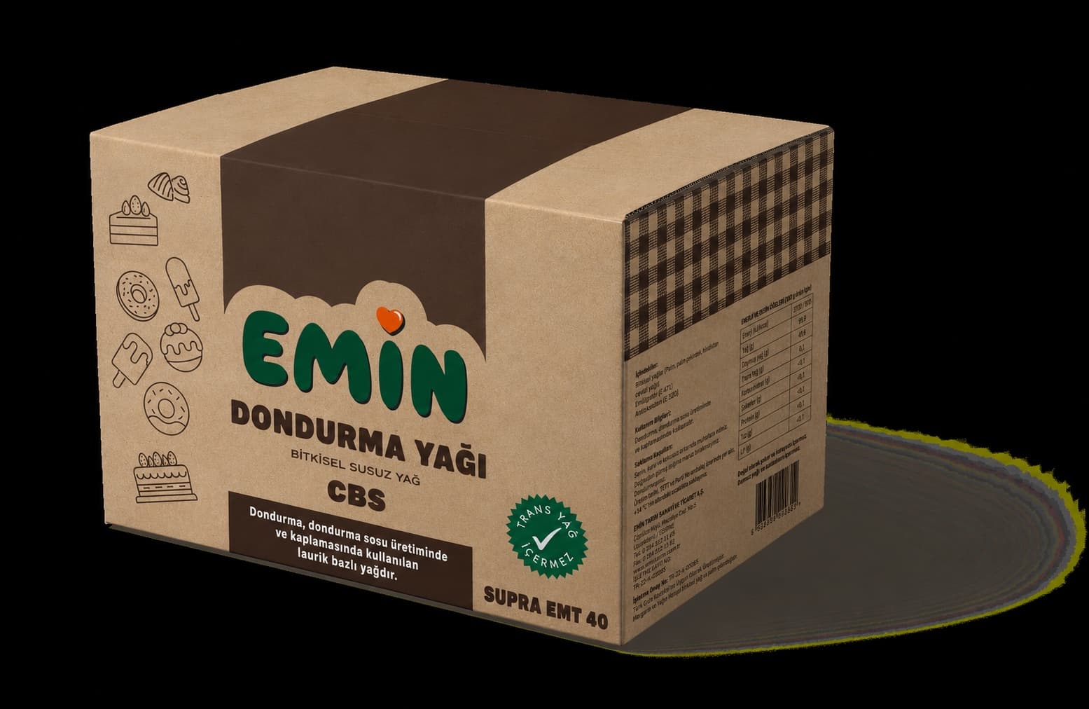 Emin Dondurma Yağı 1