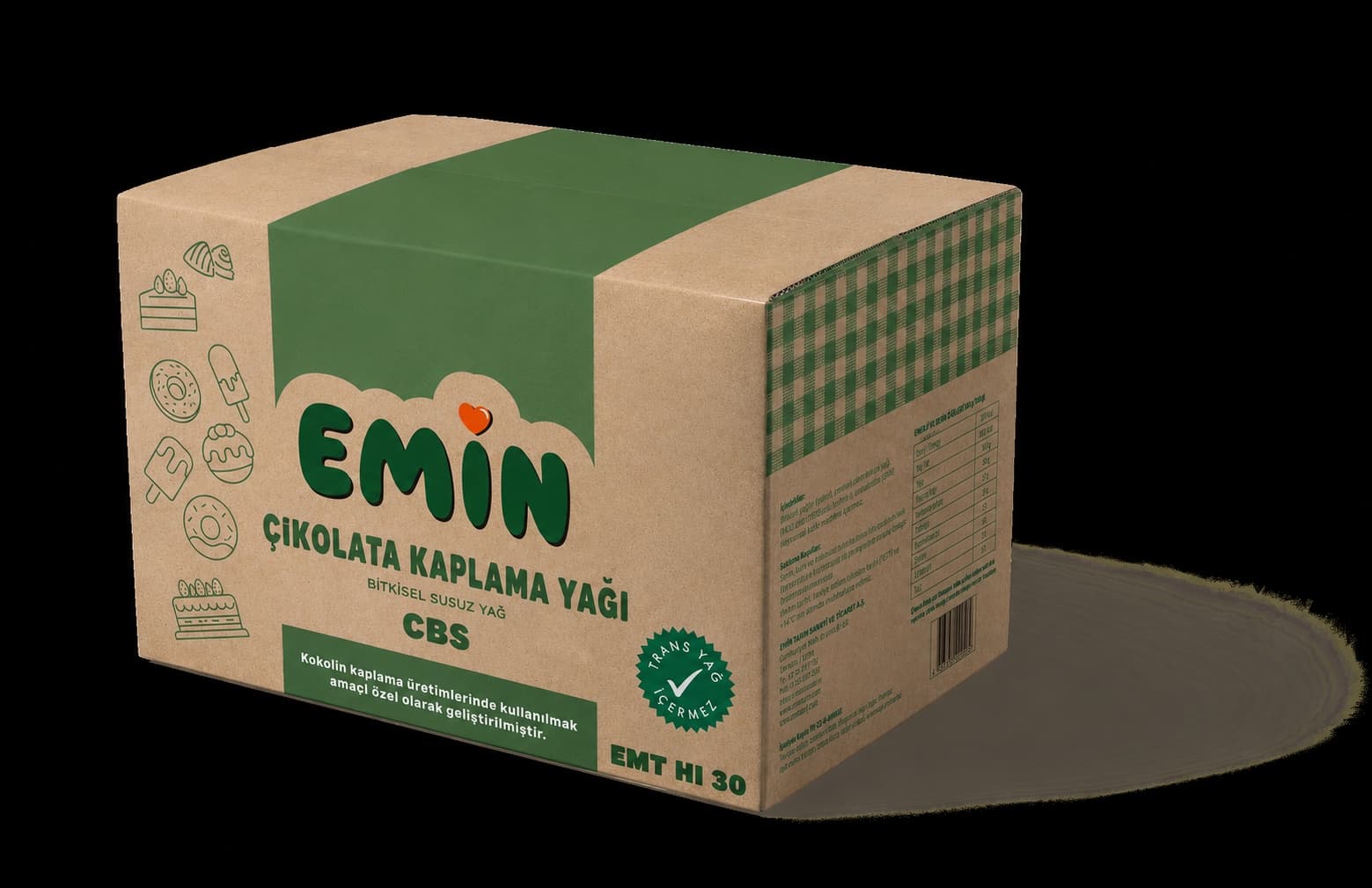 Emin Çikolata Kaplama Yağı 1